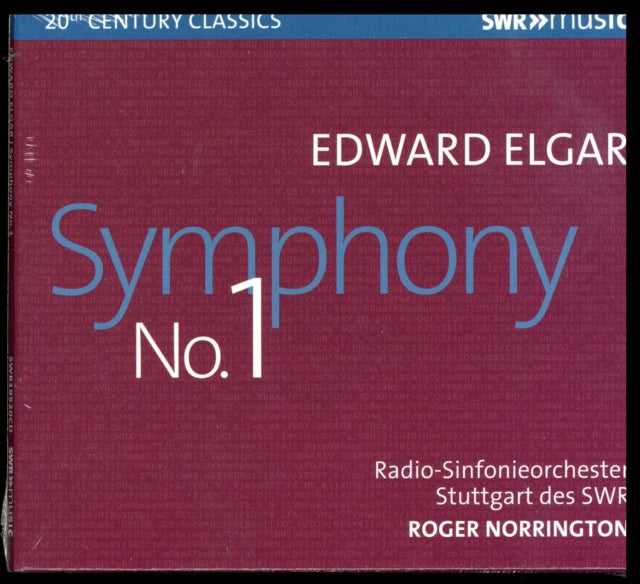 Rso Stuttgart / Norrington CD - Edward Elgar: Symphony No. 1