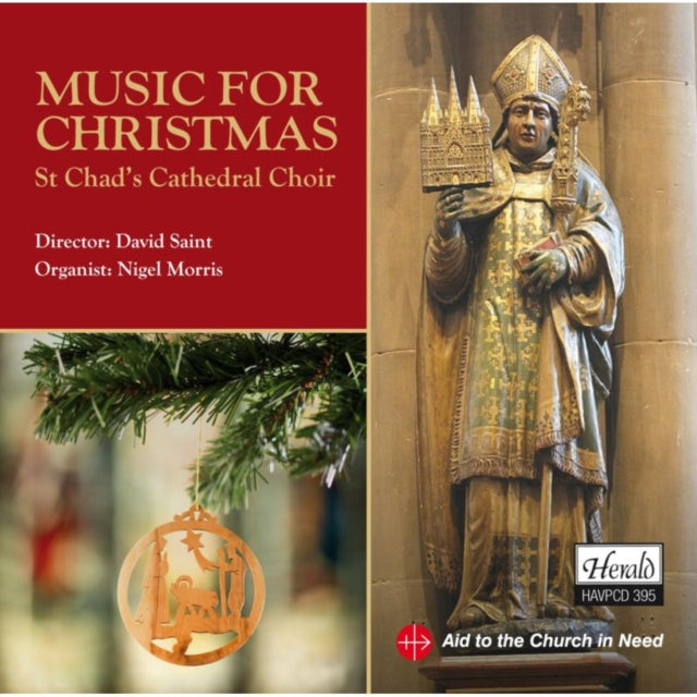 St Chads Cathedral Choir / David Saint / Nigel Morris CD - Music For Christmas - St Chads Cathedral Choir