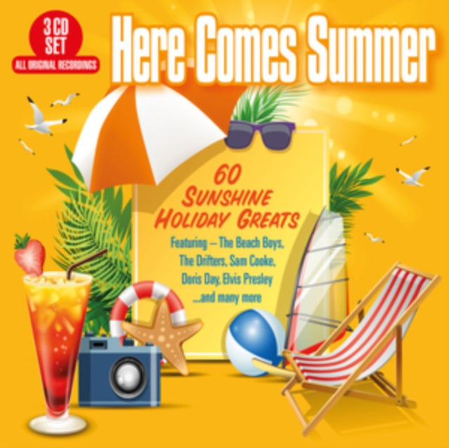Various Artists CD - Here Comes Summer - 60 Sunshine Holiday Greats