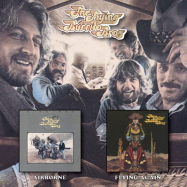 Flying Burrito Bros CD - Airborne / Flying Again