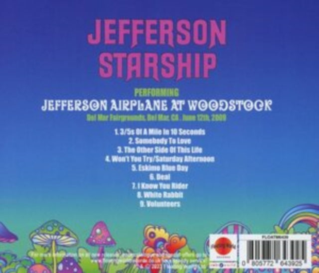 Jefferson Starship CD - Jefferson Airplane At Woodstock