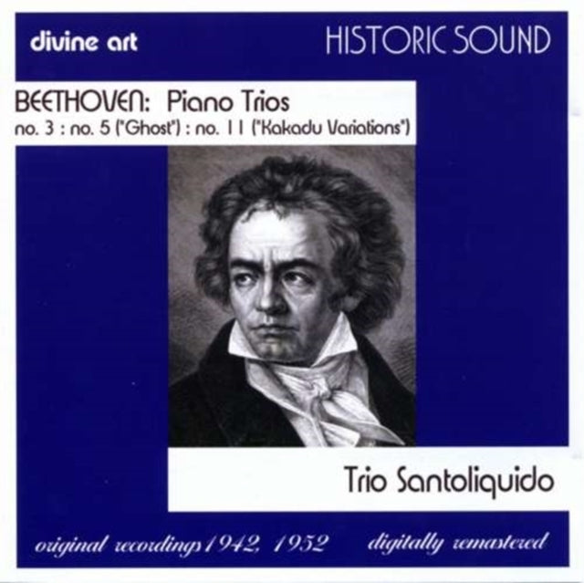 Trio Santoliquido CD - Beethoven Piano Trios