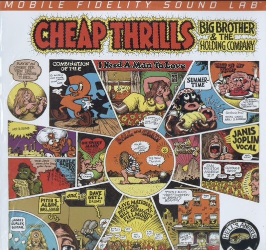 Janis Joplin & Big Brother & The Holding Company LP Vinyl Record - Cheap Thrills
