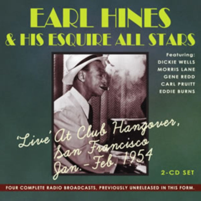 Earl Hines & Esquire All Stars CD - Live At Club Hangover San Francisco 1954