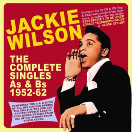Jackie Wilson CD - The Complete Singles As & Bs 1952-62