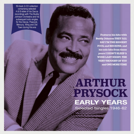 Arthur Prysock CD - Early Years - Selected Singles 1946-62