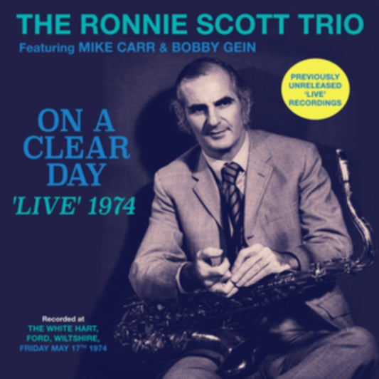 Ronnie Scott Trio CD - On A Clear Day - Live 1974