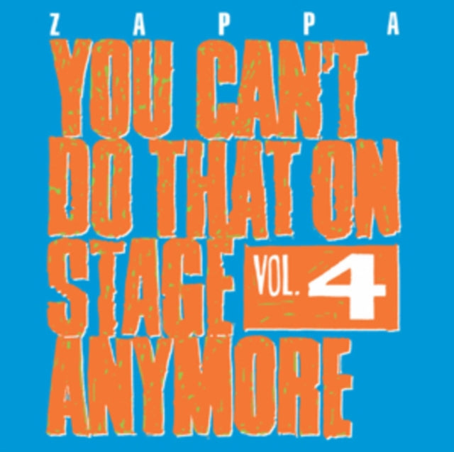 Frank Zappa CD - You Cant Do That On Stage Anymore - 4