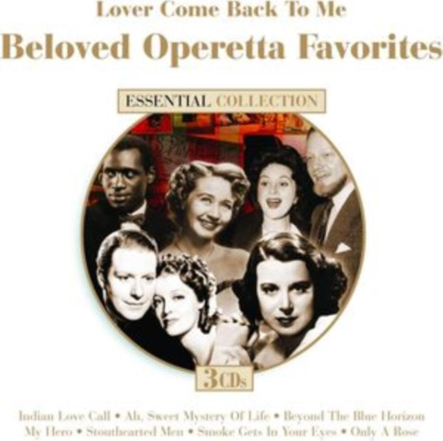 Various Artists CD - Lover Come Back To Me: Beloved Operetta Favorites