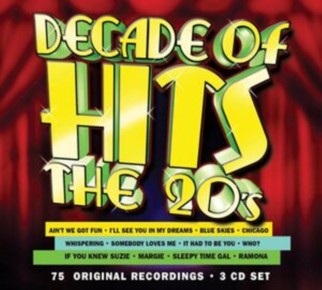 Various Artists CD - Decade Of Hits The 20S
