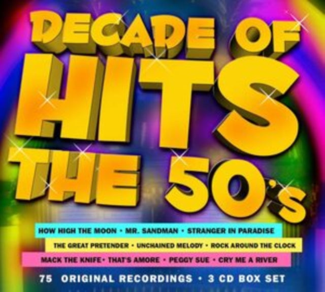 Various Artists CD - Decade Of Hits The 50S