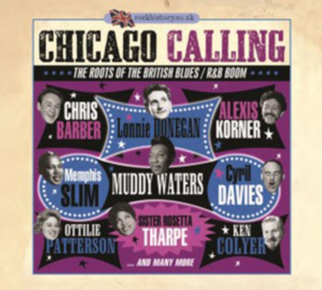 Various Artists CD - Chicago Calling “ The Roots Of The British Blues /R&B Boom