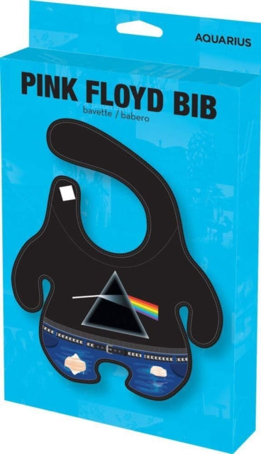 Pink Floyd Bib - Pink Floyd Dark Side Tie Dye Baby Bib
