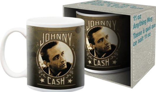 Johnny Cash Mug - Johnny Cash - Sepia 11Oz Boxed Mug