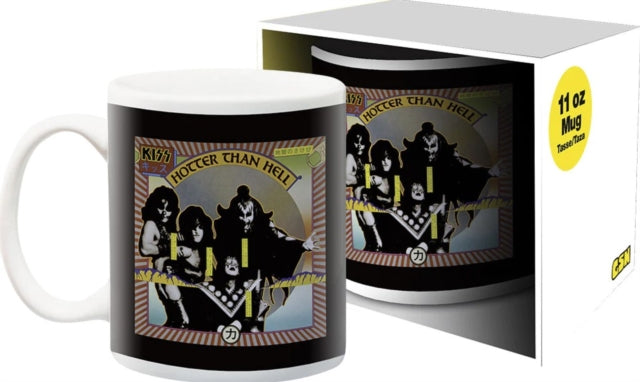 Kiss Mug - Kiss Hotter Than Hell 11Oz Boxed Mug