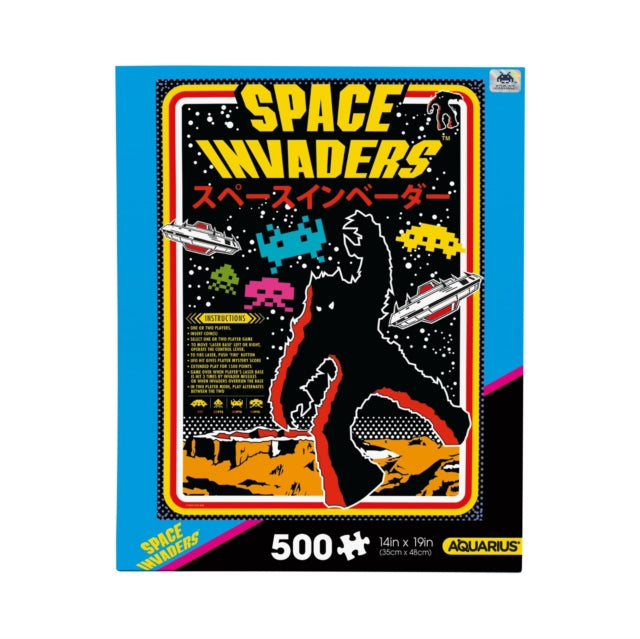 Space Invaders Jigsaw Puzzle - Space Invaders 500 Piece Jigsaw Puzzle