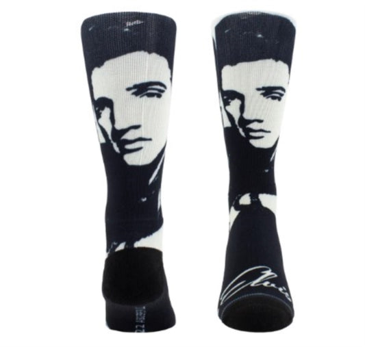 Elvis Presley Socks - Elvis Portrait Socks (One Size)