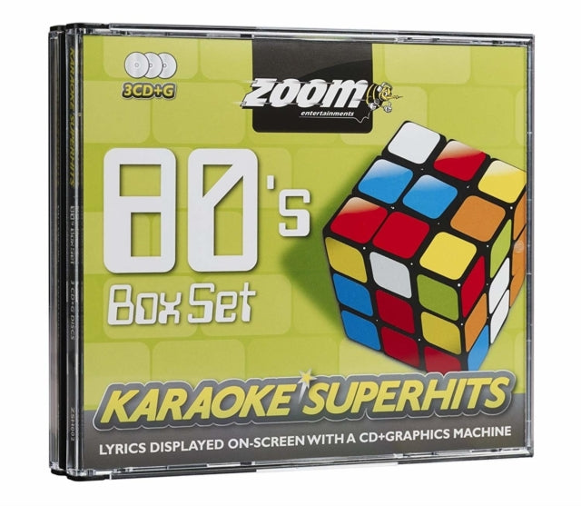 Zoom Karaoke CD - Karaoke Superhits: 80S Box Set (Cd+G)