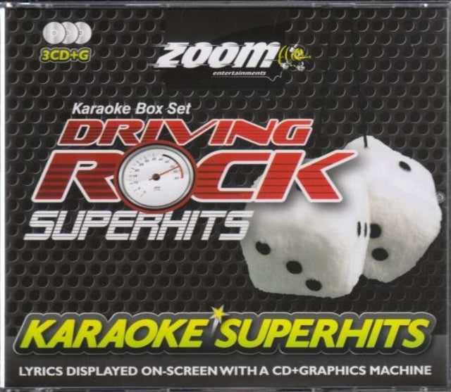 Zoom Karaoke CD - Karaoke Superhits: Driving Rock Superhits Box Set (Cd+G)