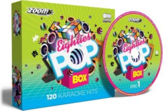 Zoom Karaoke CD - Eighties Pop Box Party Pack - 120 Songs (Cd+G)
