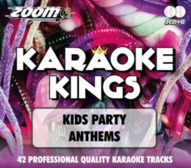 Zoom Karaoke CD - Karaoke Kings: Kids Party Anthems - 42 Songs (Cd+G)