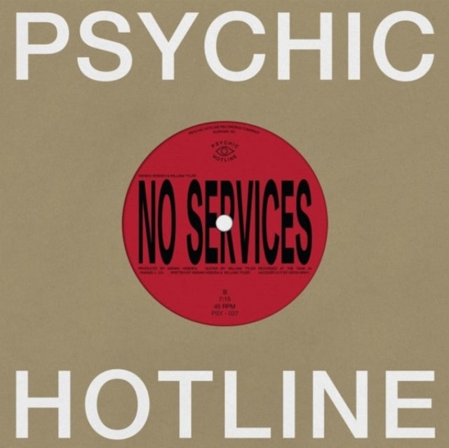 Kieran Hebden (Four Tet) & William Tyler LP - Darkness Darkness / No Services