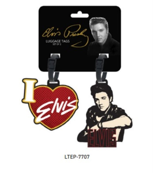 Elvis Luggage Tag - Elvis Silicone Luggage Tags