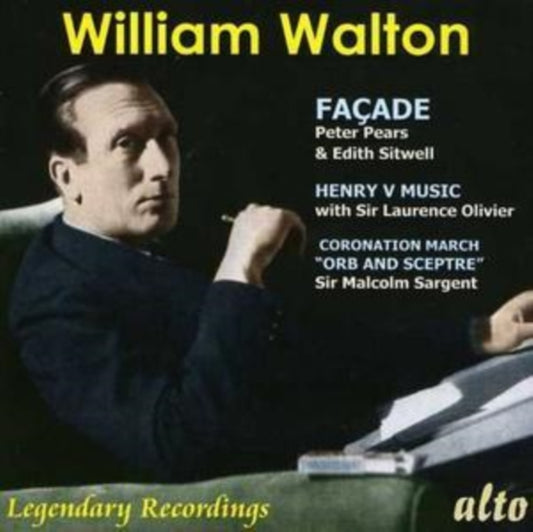 Edith Sitwell Etc / Olivier / Walton CD - Walton Facade / Henry V Excerpts Etc