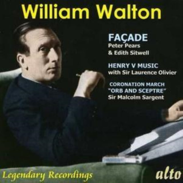 Edith Sitwell Etc / Olivier / Walton CD - Walton Facade / Henry V Excerpts Etc