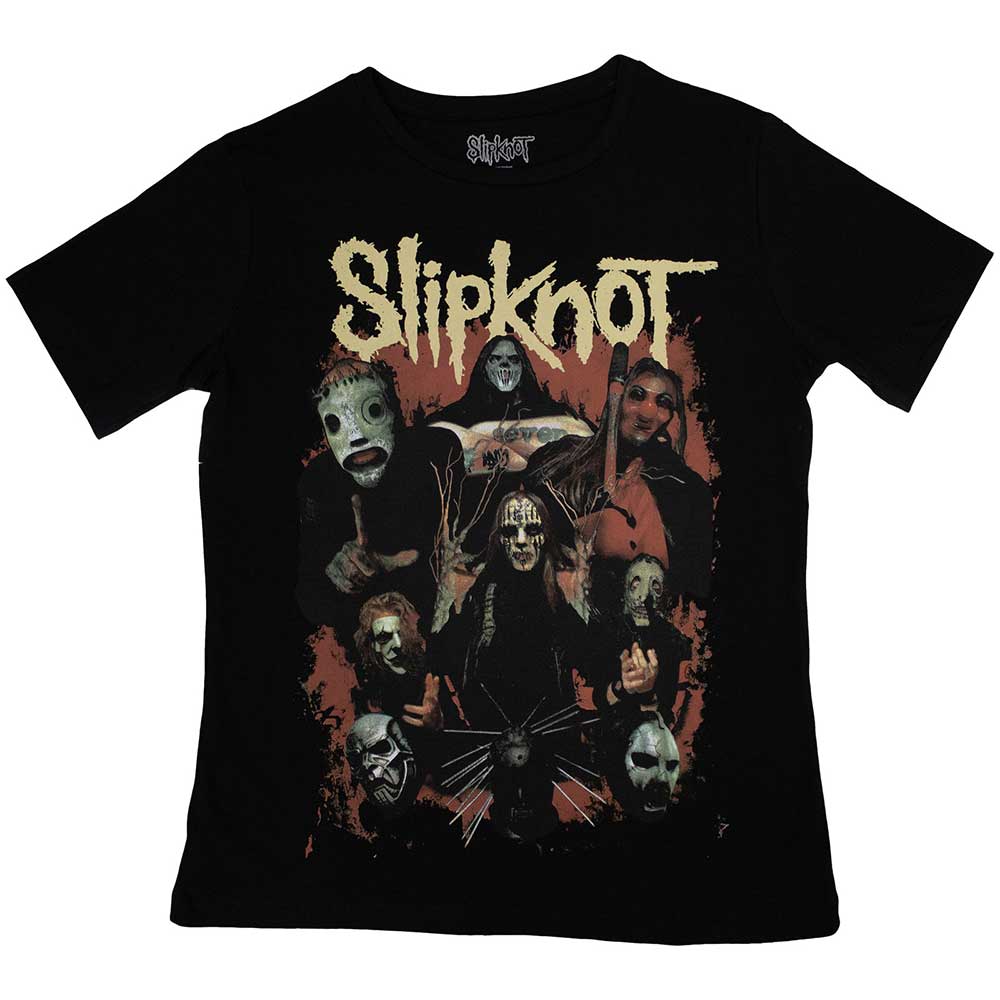 Slipknot Woman's T Shirt - Come Play Dying Back Print