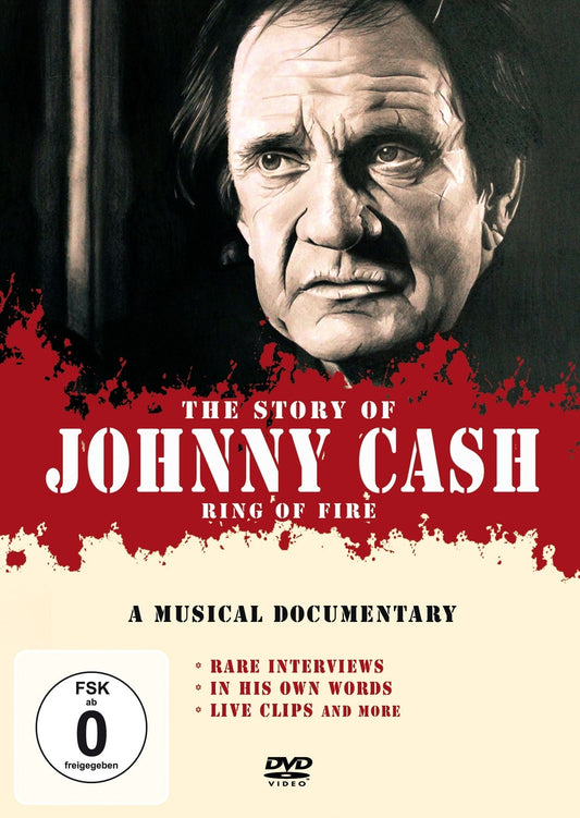 Johnny Cash DVD - Ring Of Fire The Music Story
