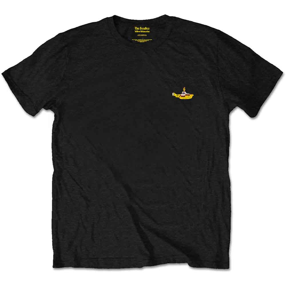 The Beatles Black T Shirt - F&B Packaged Nothing Is Real
