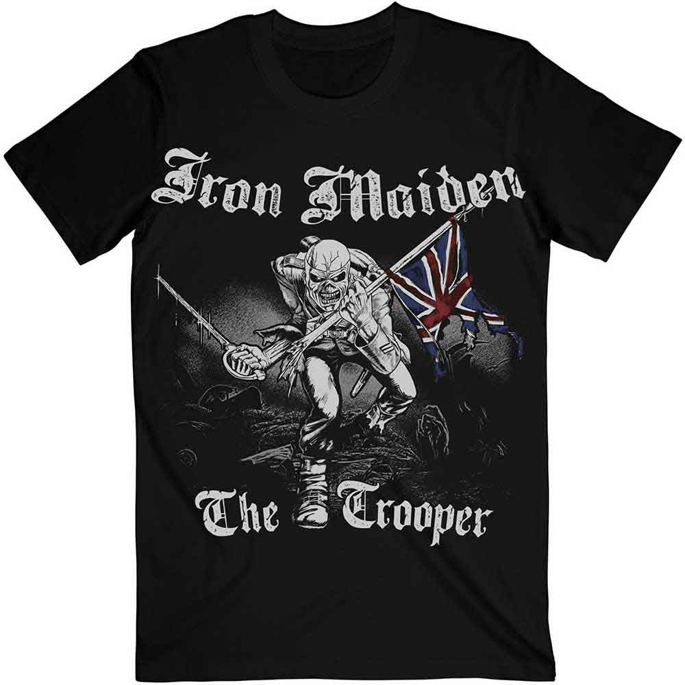 Iron Maiden T Shirt - Sketched Trooper