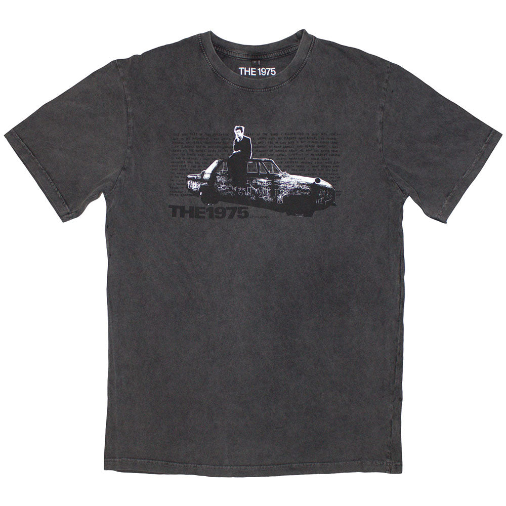 The 1975 T Shirt - Car Photo Stone Wash
