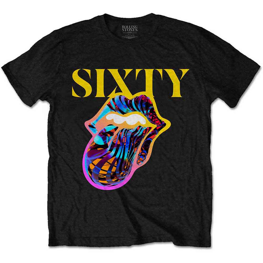 The Rolling Stones T Shirt - 60 Cyberdelic Tongue