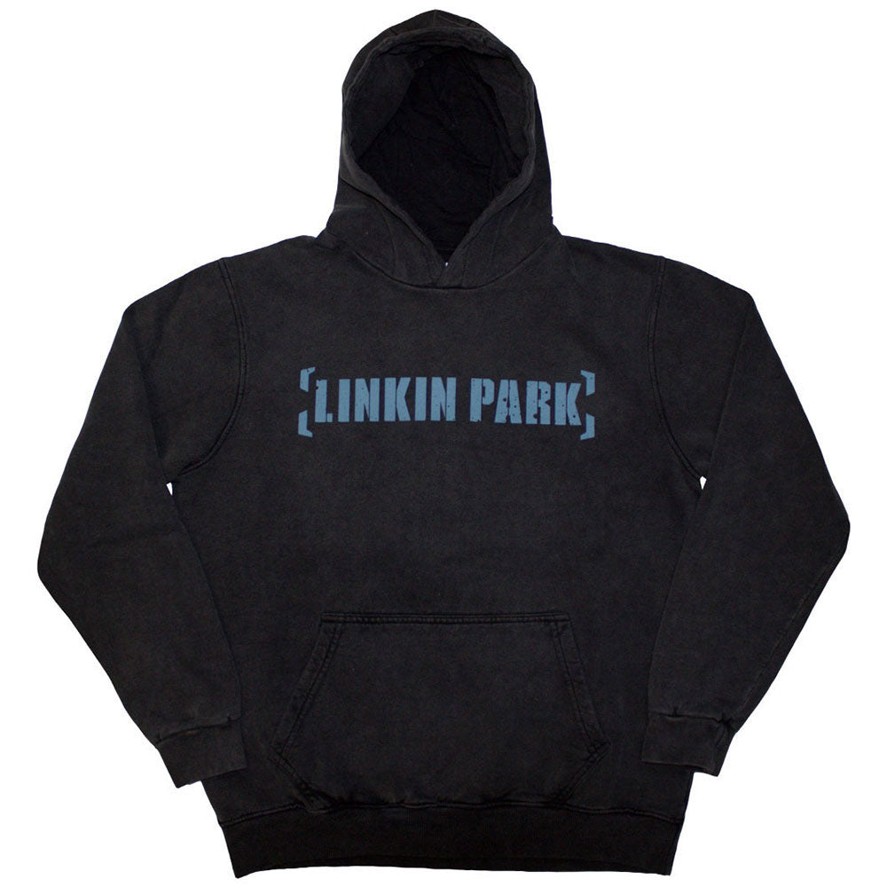 Linkin Park Stone Wash Pullover Hoodie - Meteora Portraits Stone Wash