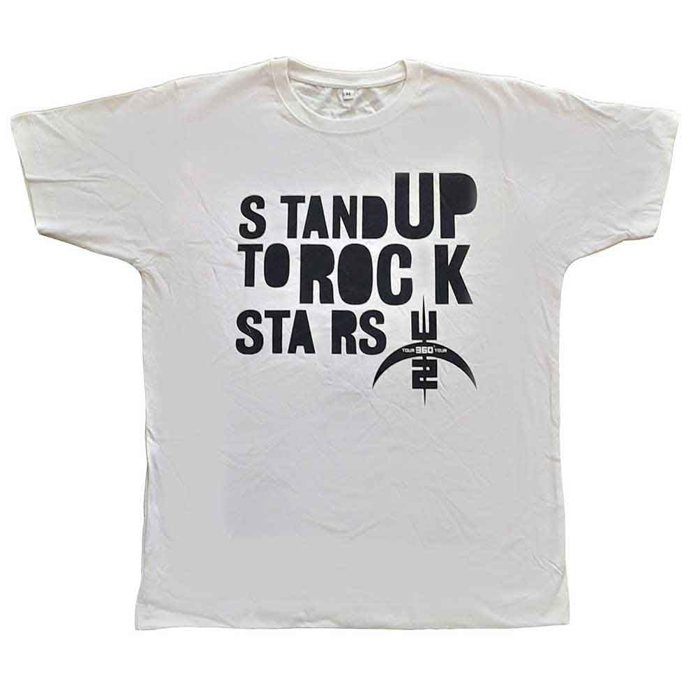 U2 T Shirt - 360 Degree Tour 2009 Stand Up To Rockstars