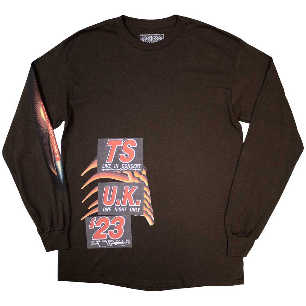 Travis Scott Long Sleeve T Shirt - Summer Run 2023 London