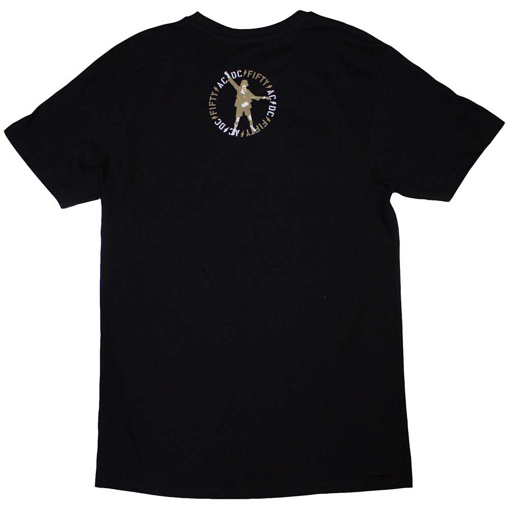 AC/DC T Shirt - On Stage Fifty