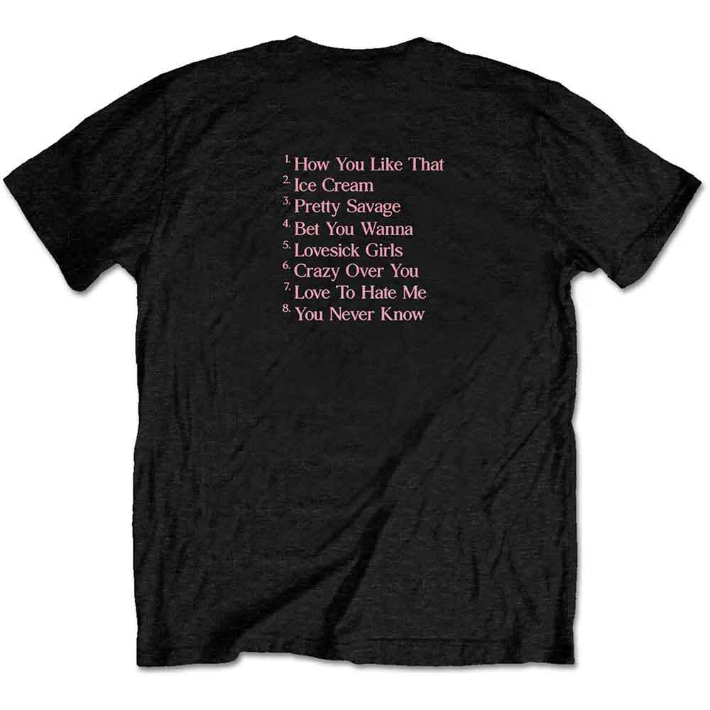 Blackpink T Shirt - The Album Tracklist