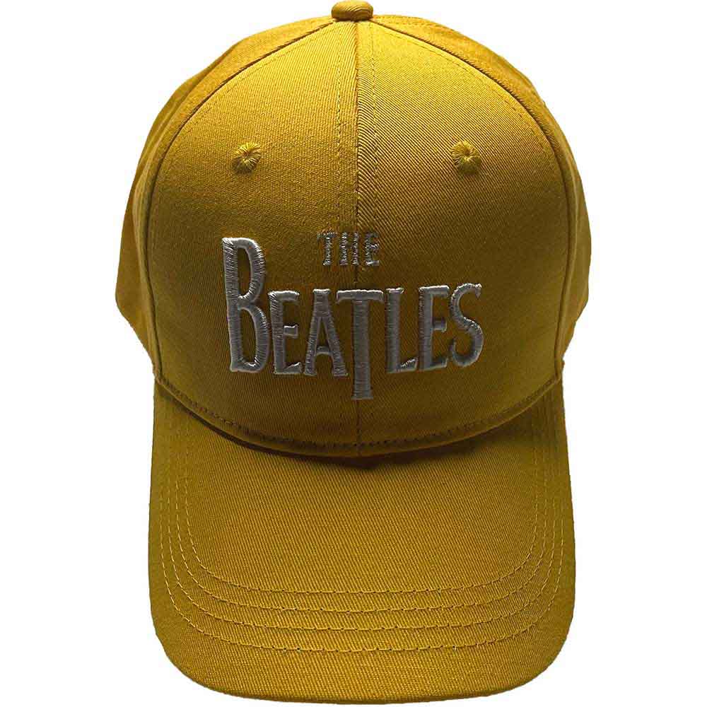 The Beatles Baseball Caps - White Drop T Logo