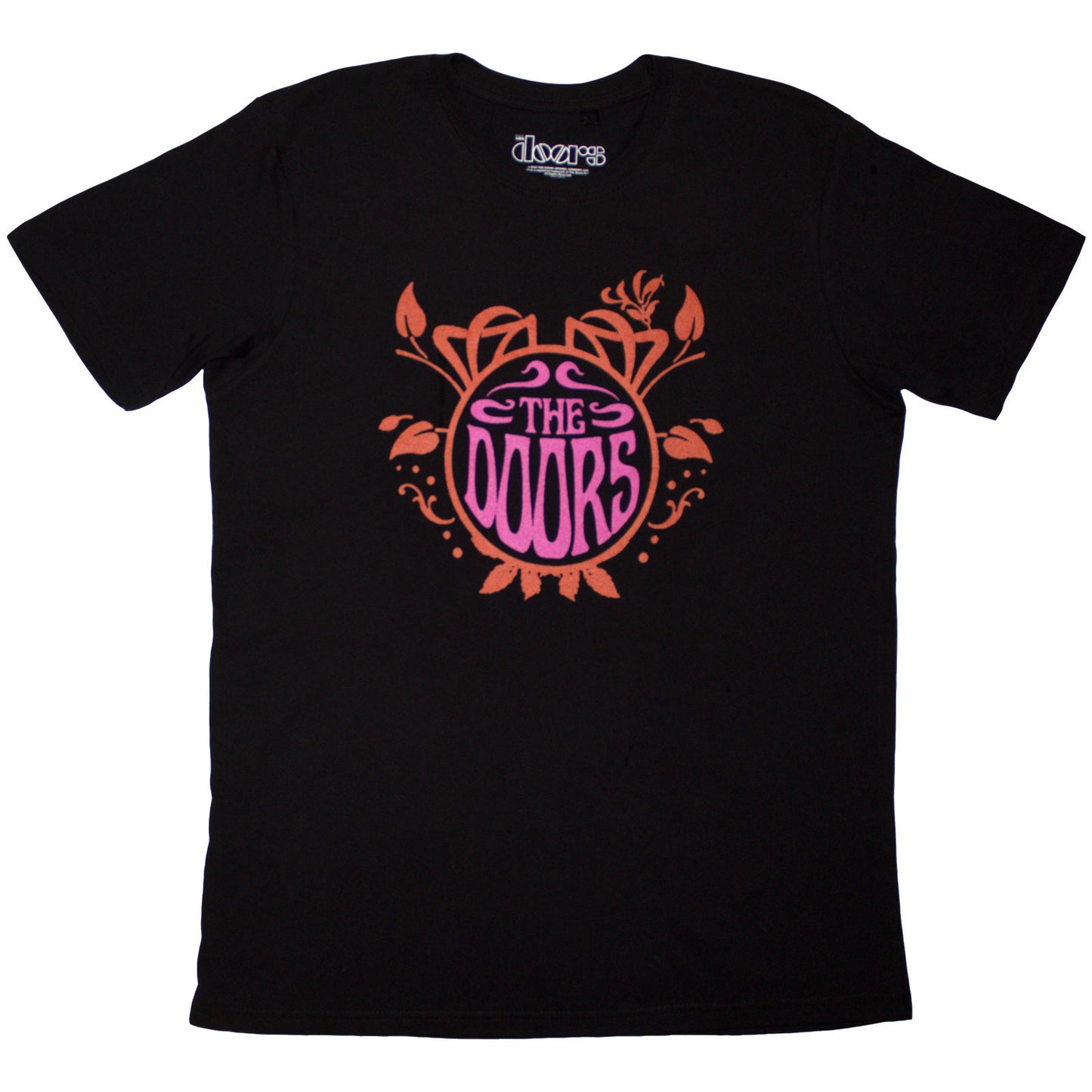 The Doors T Shirt - Pink Orange