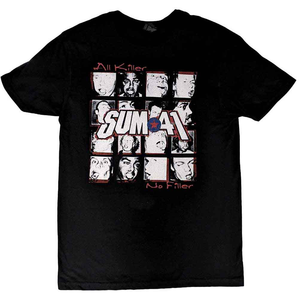 Sum 41 T Shirt - All Killer No Filler European Tour 2022