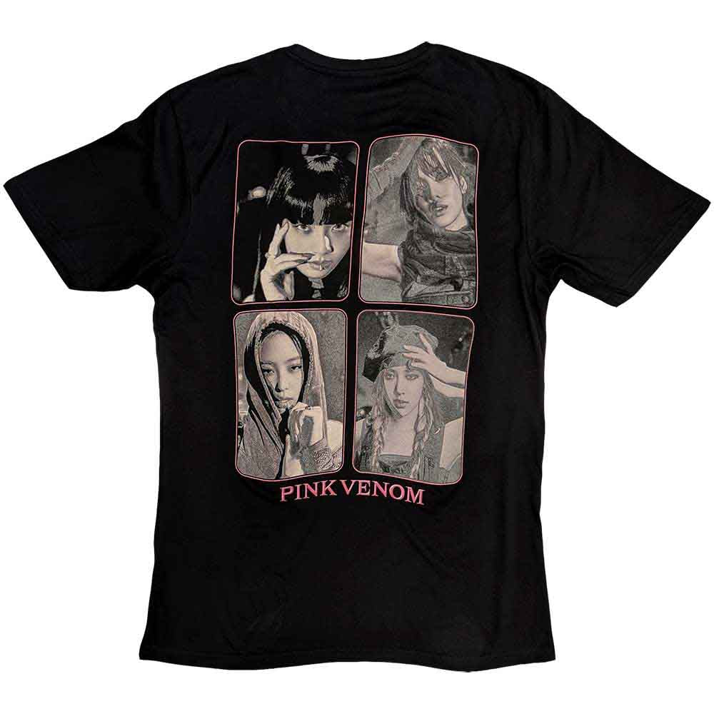 Blackpink T Shirt - Pink Venom Group Photo