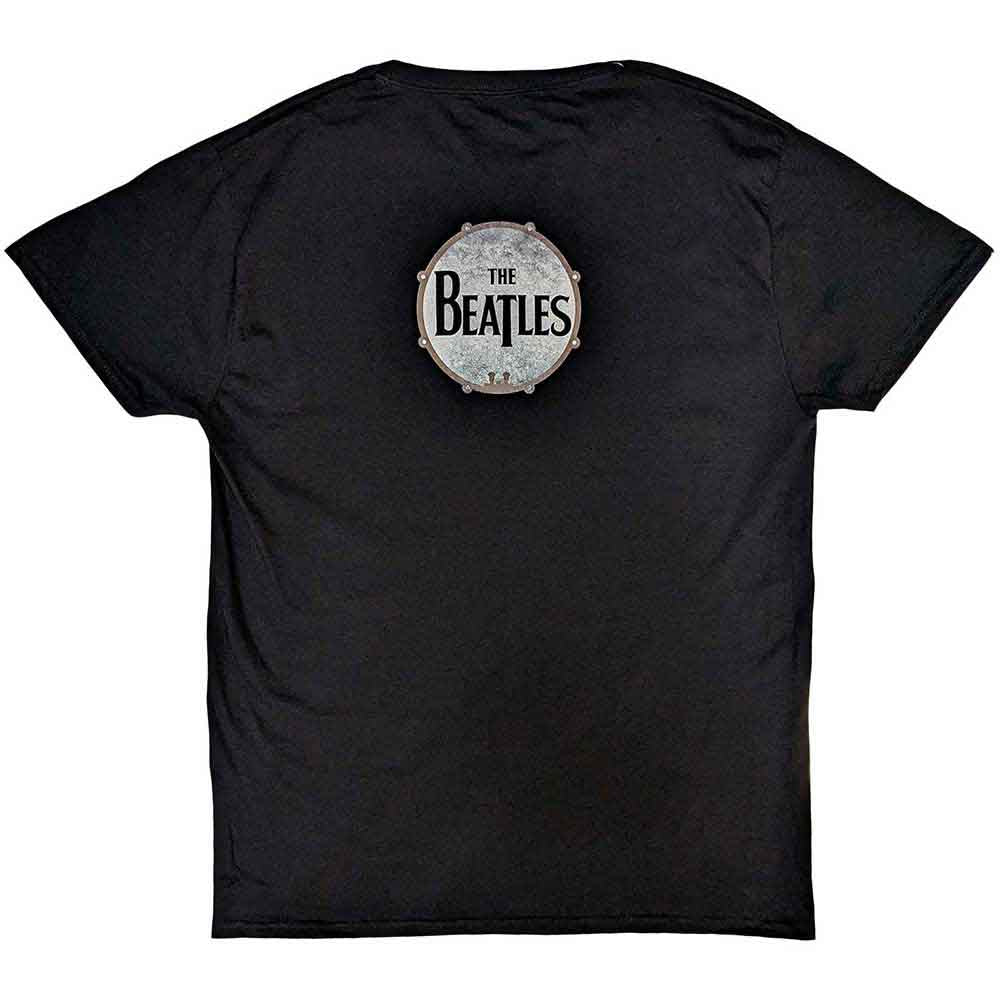 The Beatles Black T Shirt - Vtge With Beatles