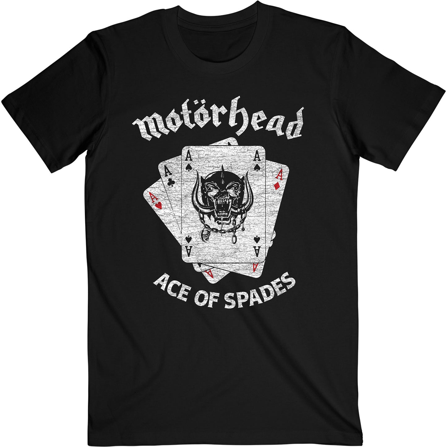 Motorhead T Shirt - Flat Warpig Aces