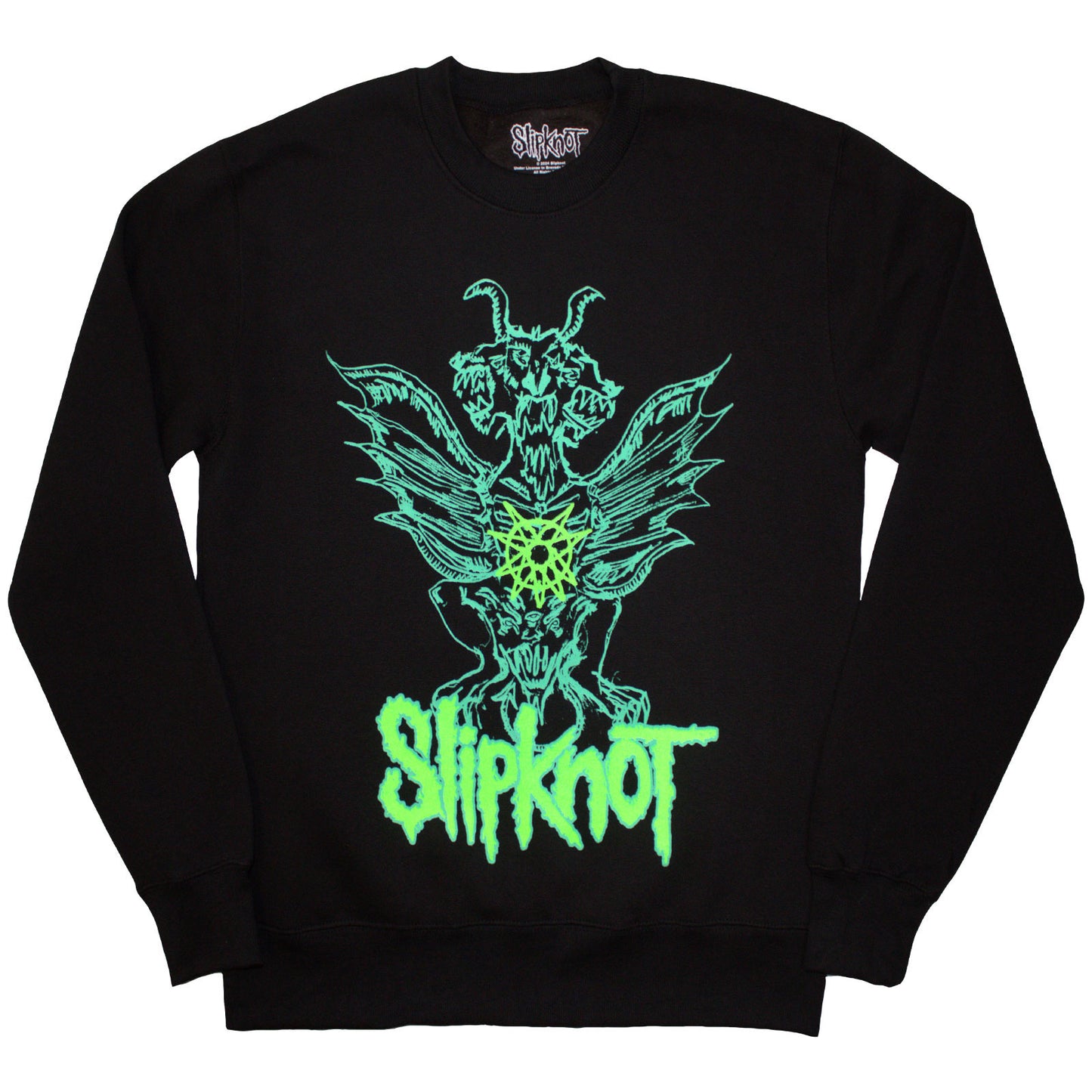 Slipknot Sweatshirt - Green Demon