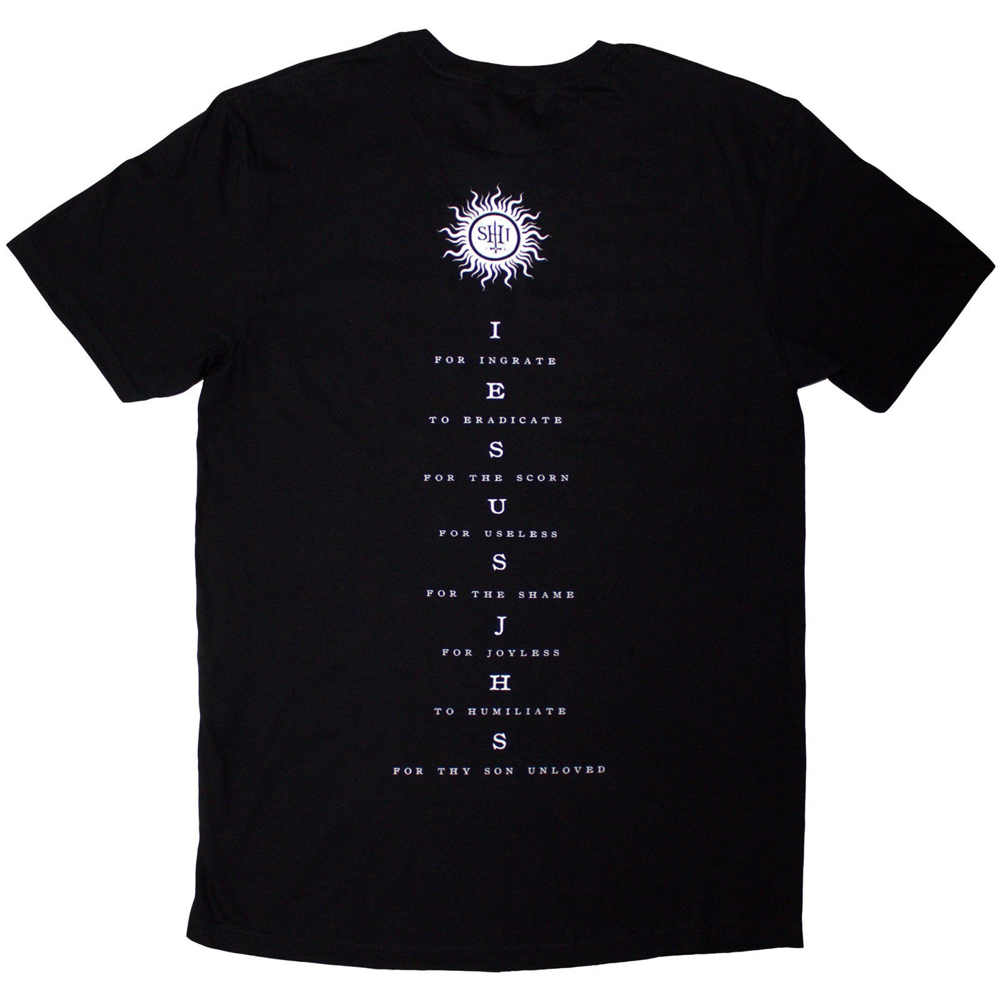 Behemoth T Shirt - The Shit Ov God Vertical Logo Cover