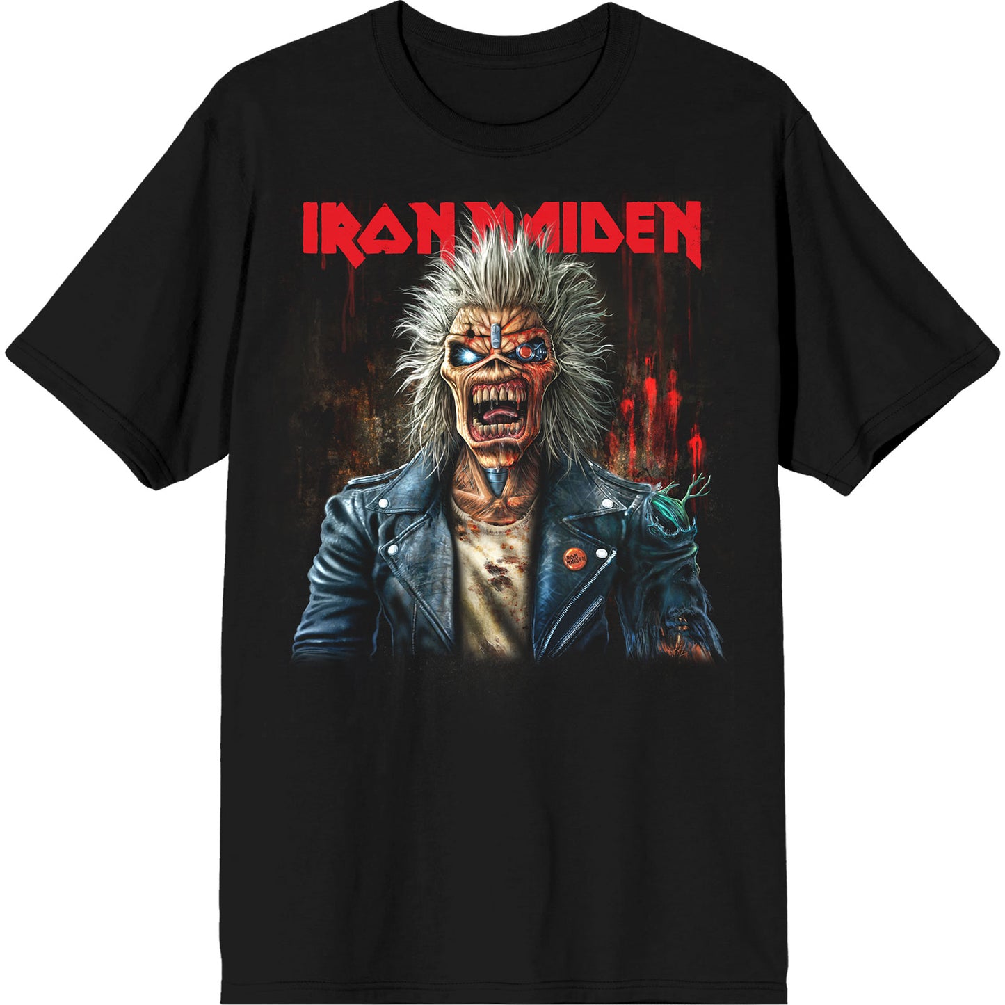 Iron Maiden T Shirt - Est. 1975 Eddie Scream Portrait