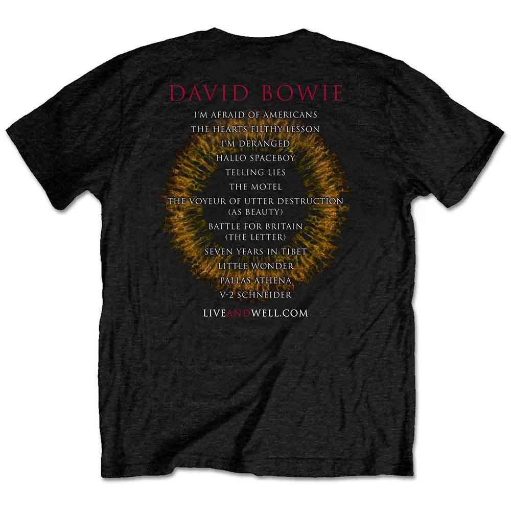 David Bowie T Shirt - LiveandWell.com